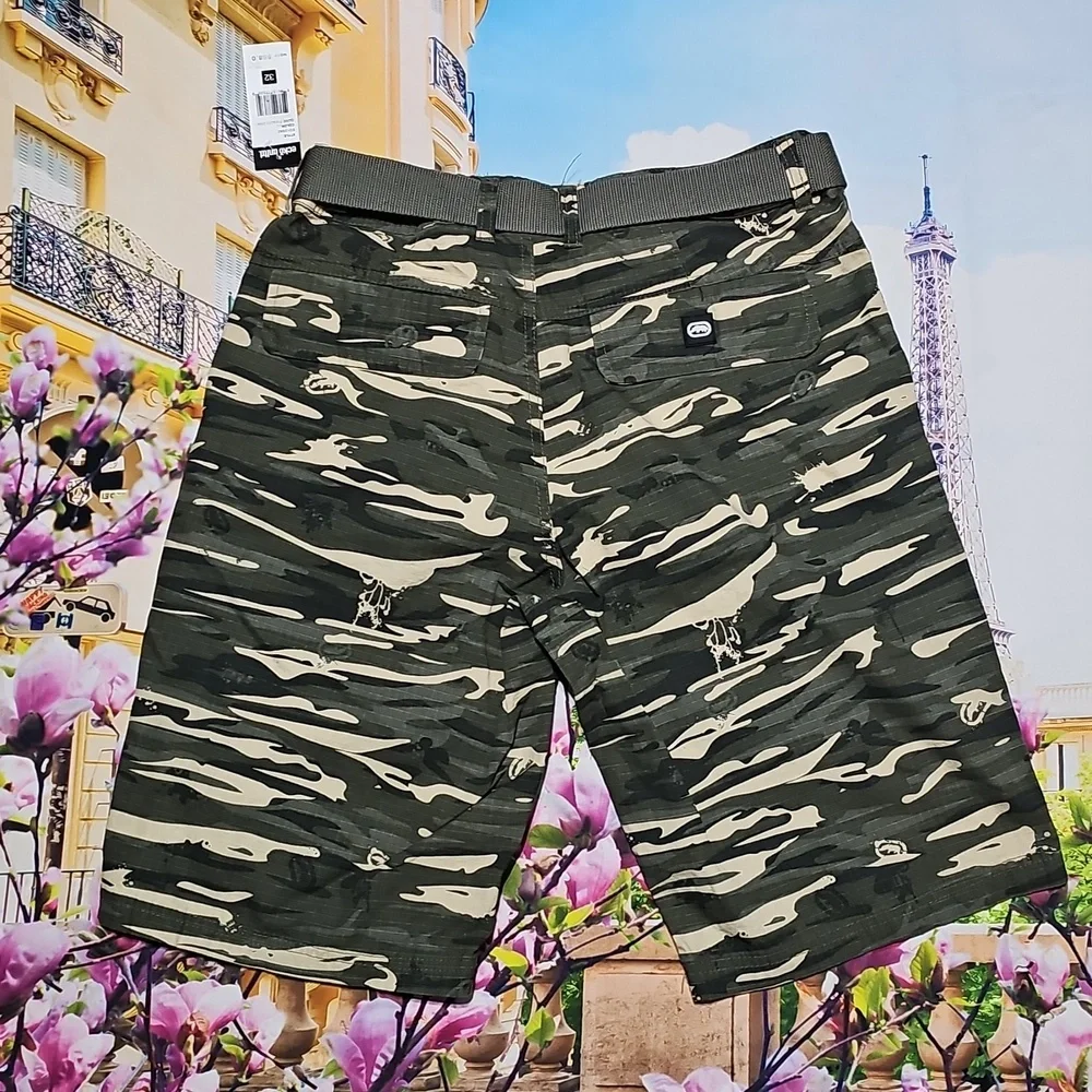 Ecko‎ Unltd Camo Cargo Shorts Size 32 NWT